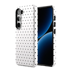 On the Dot | Black Polka Dot Case