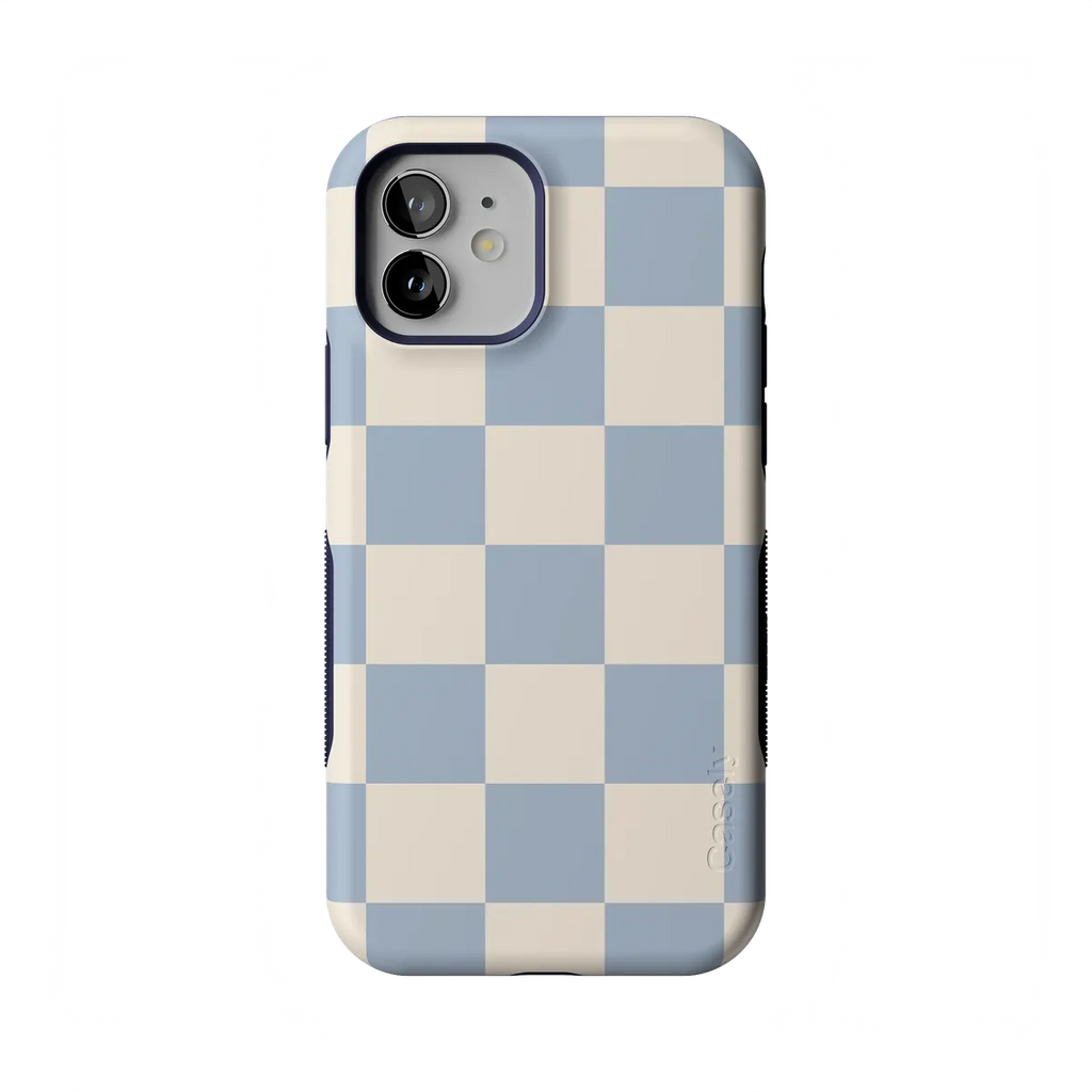 Fit Check | Light Blue Checkerboard Case