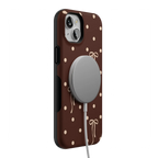 Teddy Bows | Brown Polka Dot Case
