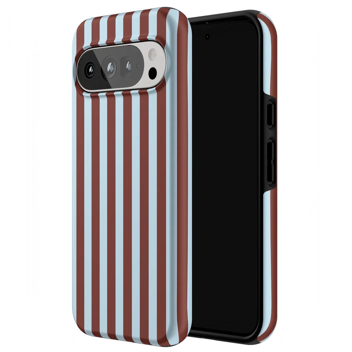 Sunday in Brooklyn | Blue Stripes Case