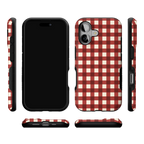 Checked Twice | Red Plaid Case