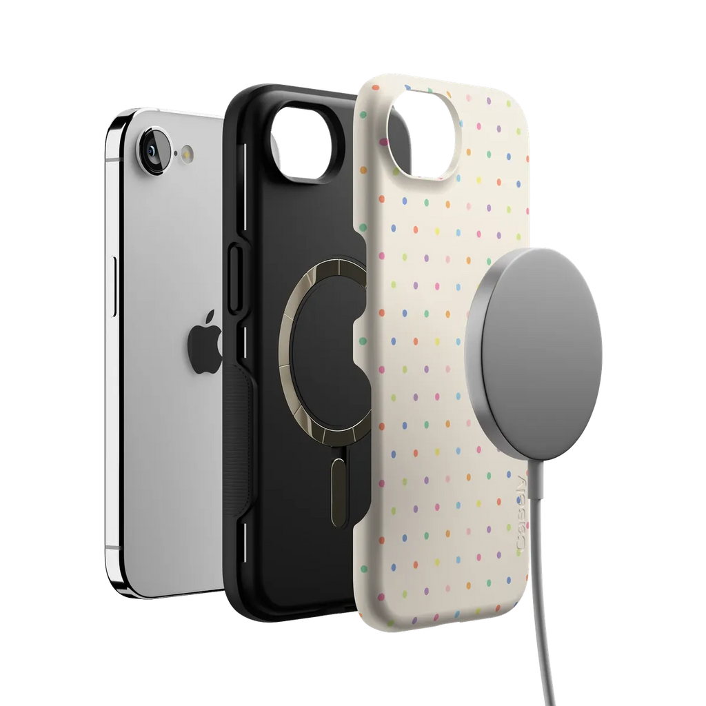 On the Dot | Rainbow Polka Dot Case