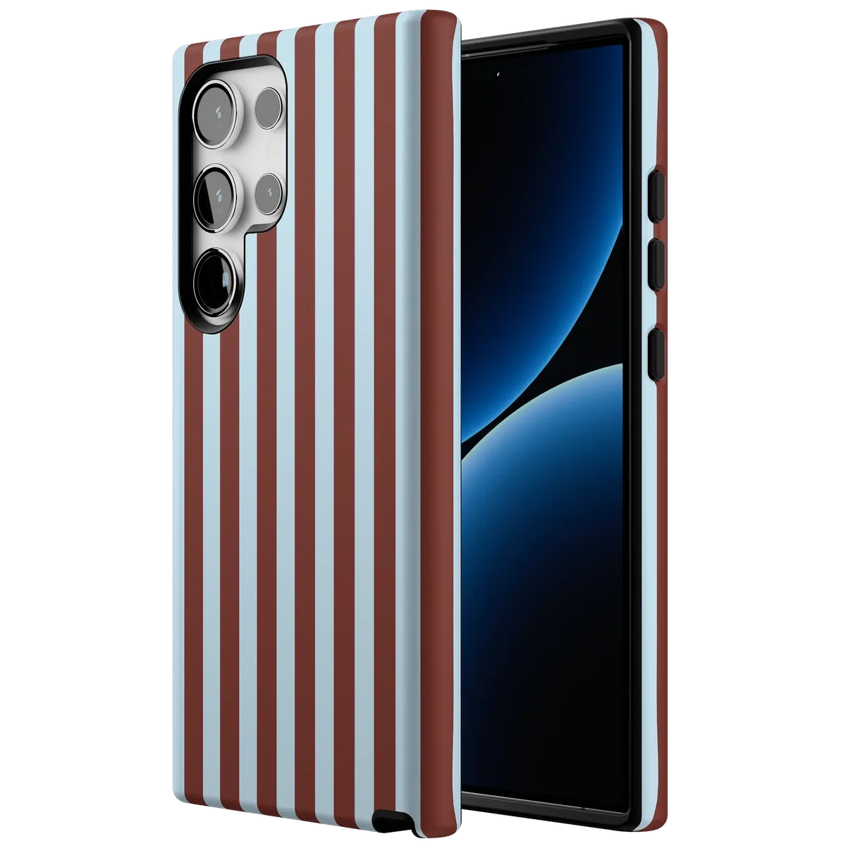 Sunday in Brooklyn | Blue Stripes Case