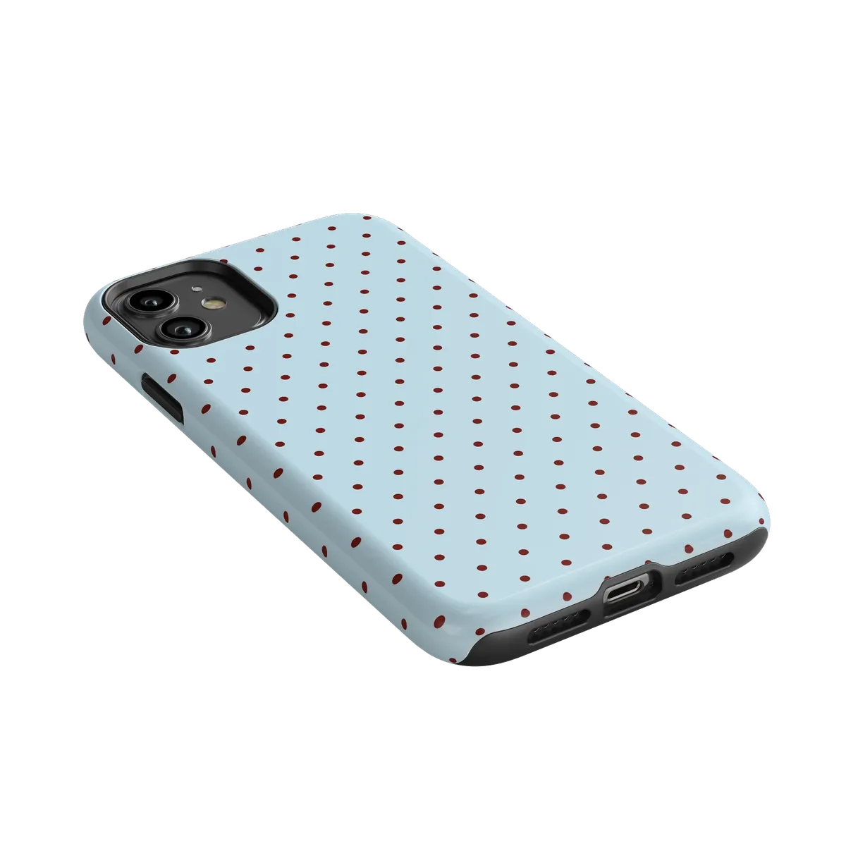 On the Dot | Blue Polka Dot Case