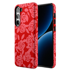 Final Rose | Red & Pink Floral Case