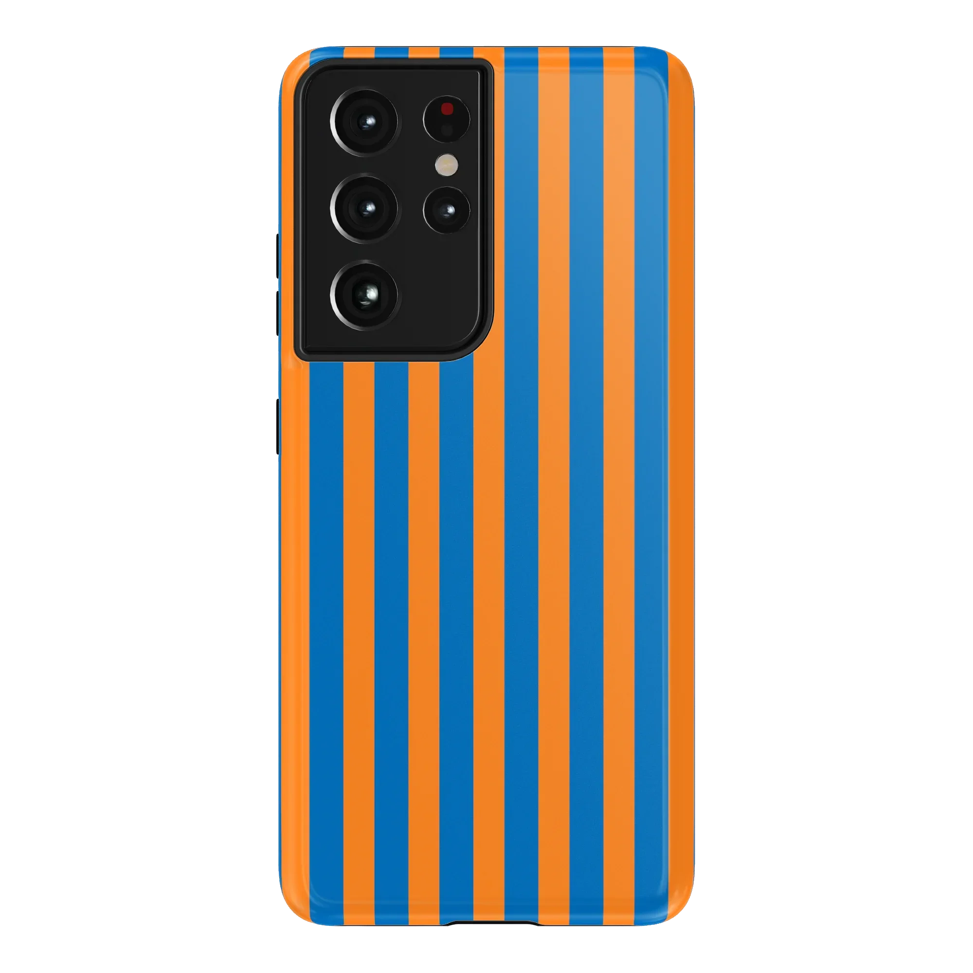Go New York | Blue & Orange Stripes Case