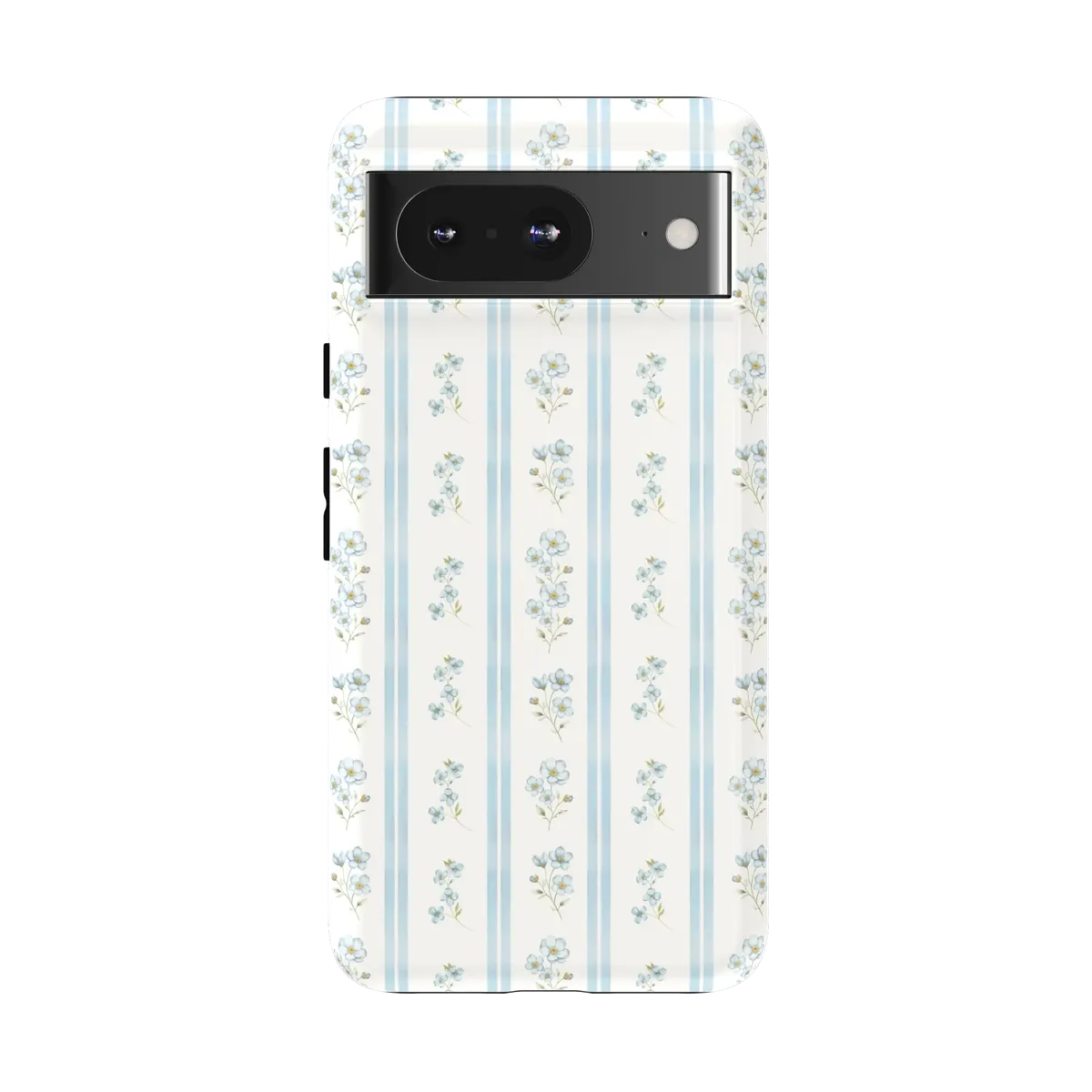 Cottage Stripe | Blue Floral Case