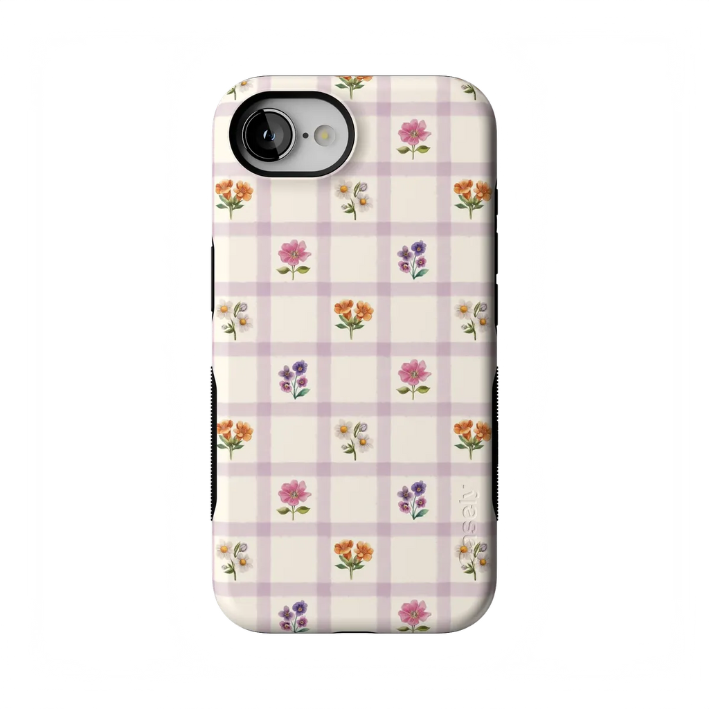 Meadow Check | Floral Gingham Case