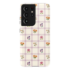 Meadow Check | Floral Gingham Case