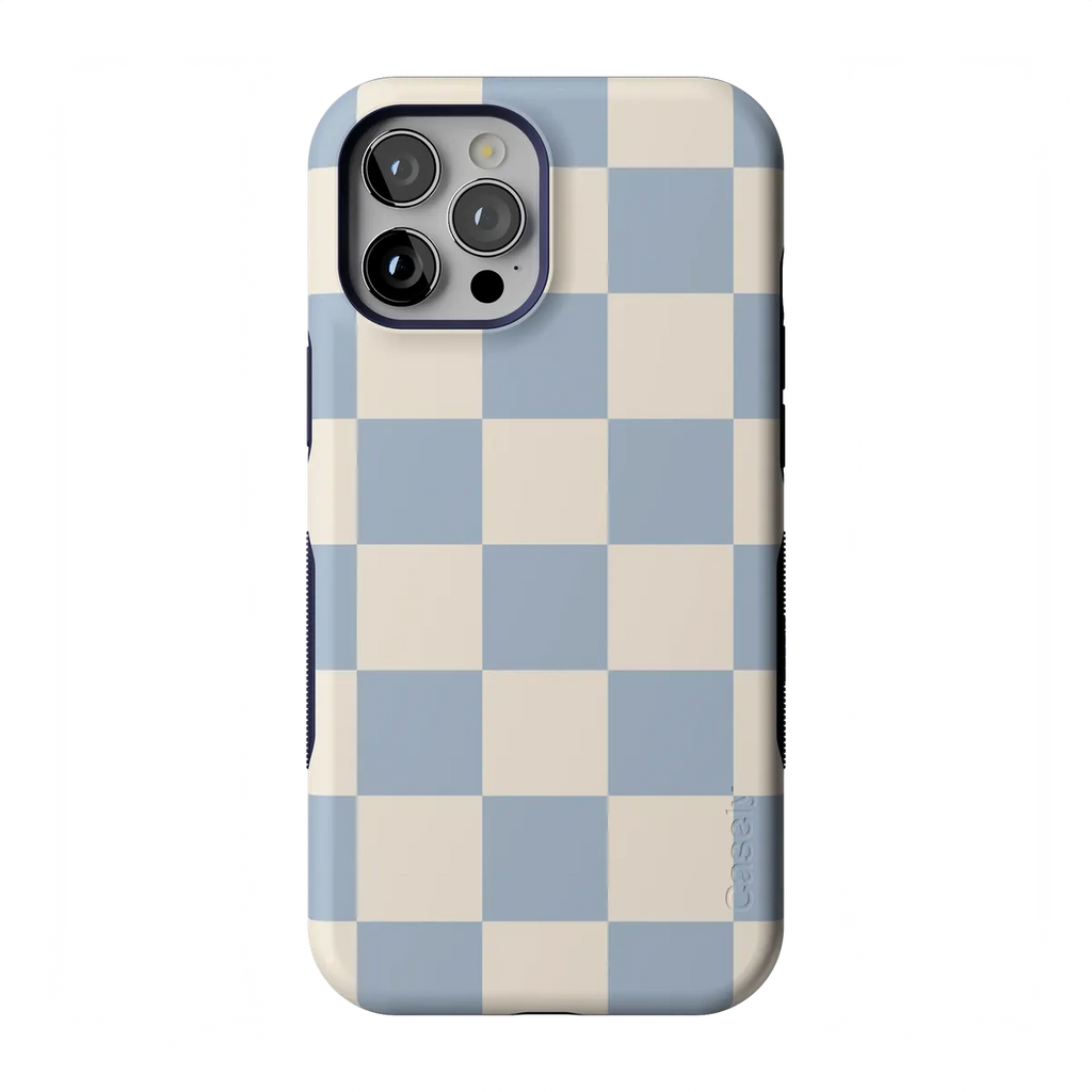 Fit Check | Light Blue Checkerboard Case