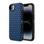 On the Dot | Navy Polka Dot Case