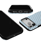 On the Dot | Blue Polka Dot Case