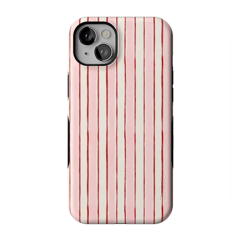 Pretty in Pastel | Blush Stripes Case