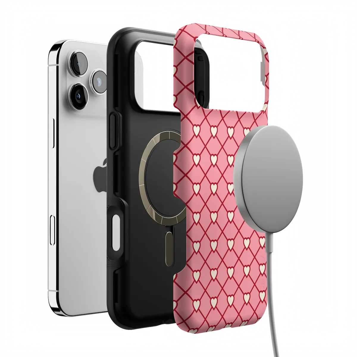 Love Locks | Pink Hearts Case