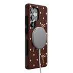 Teddy Bows | Brown Polka Dot Case