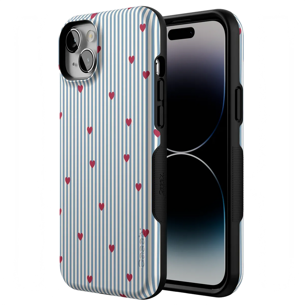 Love Lines | Blue Stripes Case