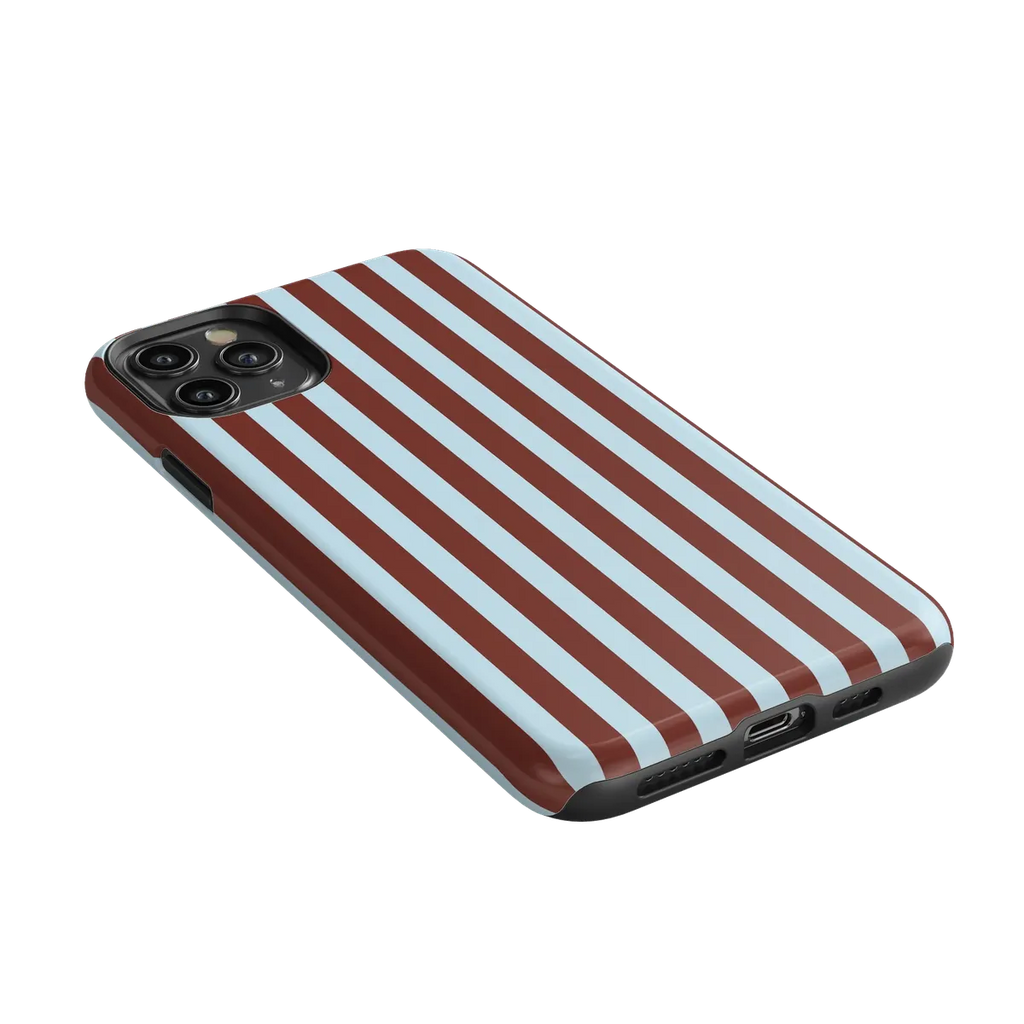 Sunday in Brooklyn | Blue Stripes Case