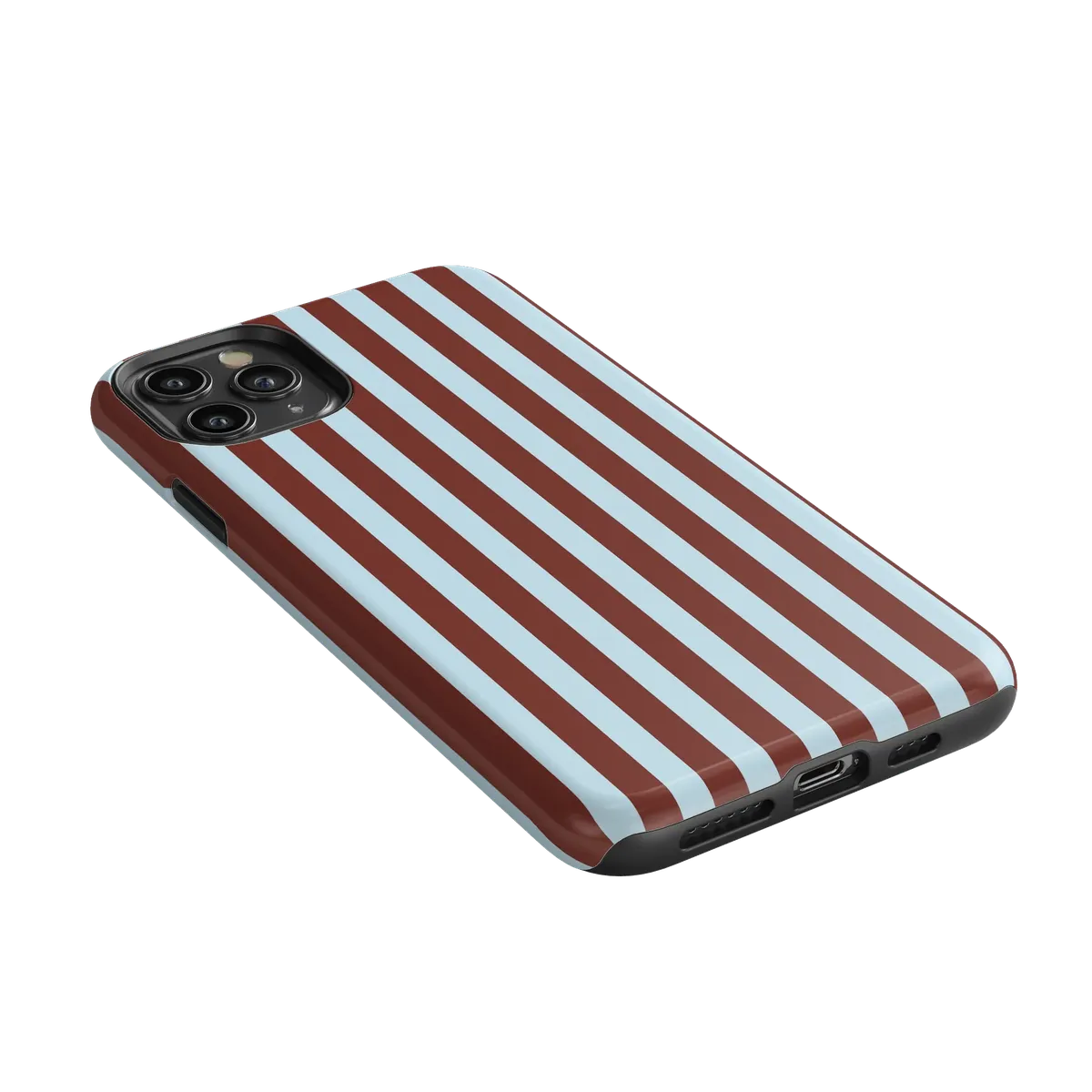 Sunday in Brooklyn | Blue Stripes Case