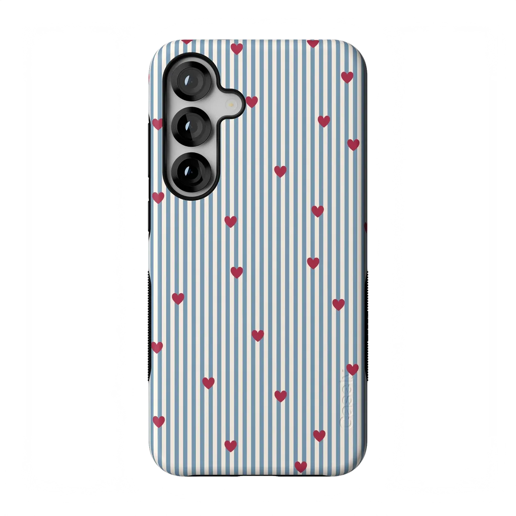 Love Lines | Blue Stripes Case