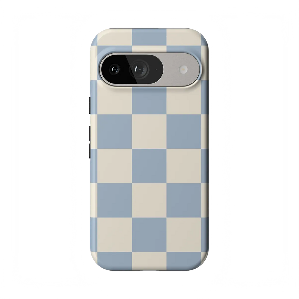 Fit Check | Light Blue Checkerboard Case