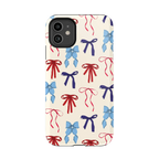 American Girlie | Red White & Blue Bows Case