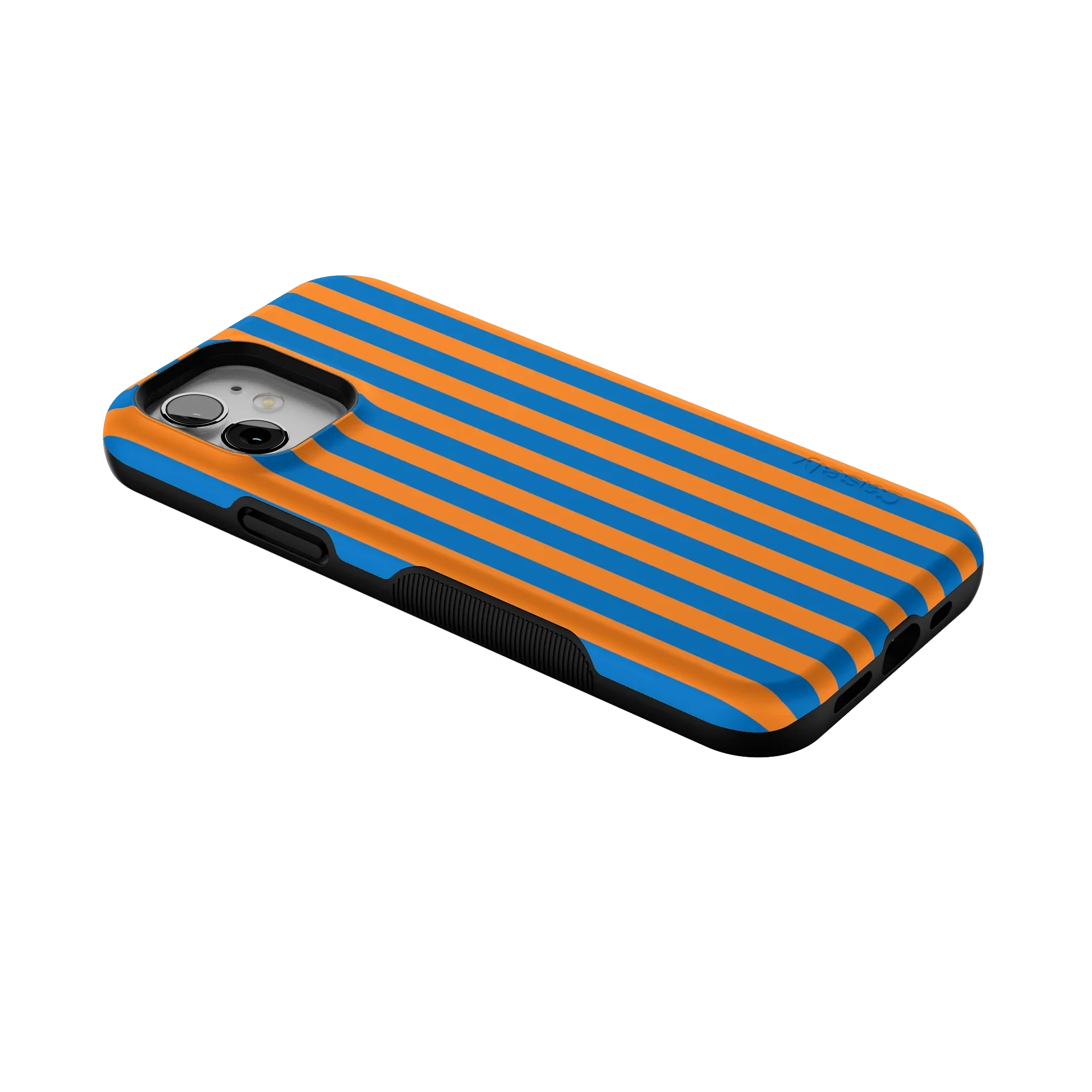 Go New York | Blue & Orange Stripes Case