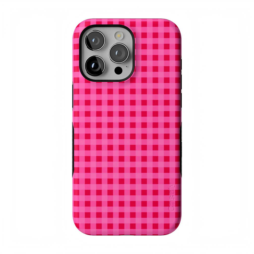 Sweet Jam | Hot Pink Gingham Case