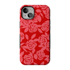 Final Rose | Red & Pink Floral Case