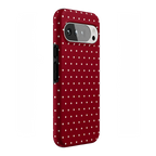 On the Dot | Maroon Polka Dot Case