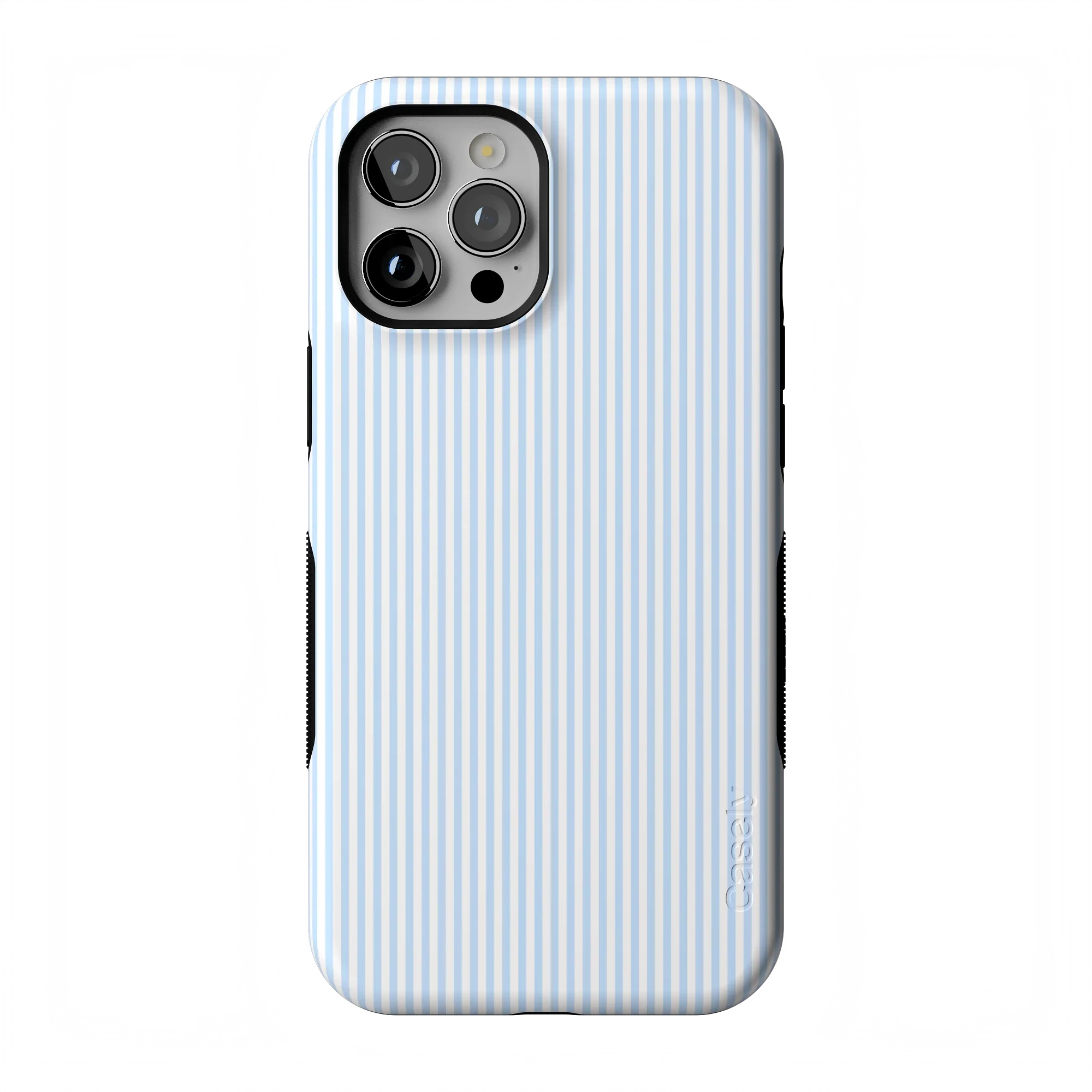 Stripes and the City | Light Blue Pinstripe Case