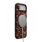 Teddy Bows | Brown Polka Dot Case