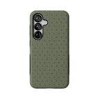 On the Dot | Olive Green Polka Dot Case