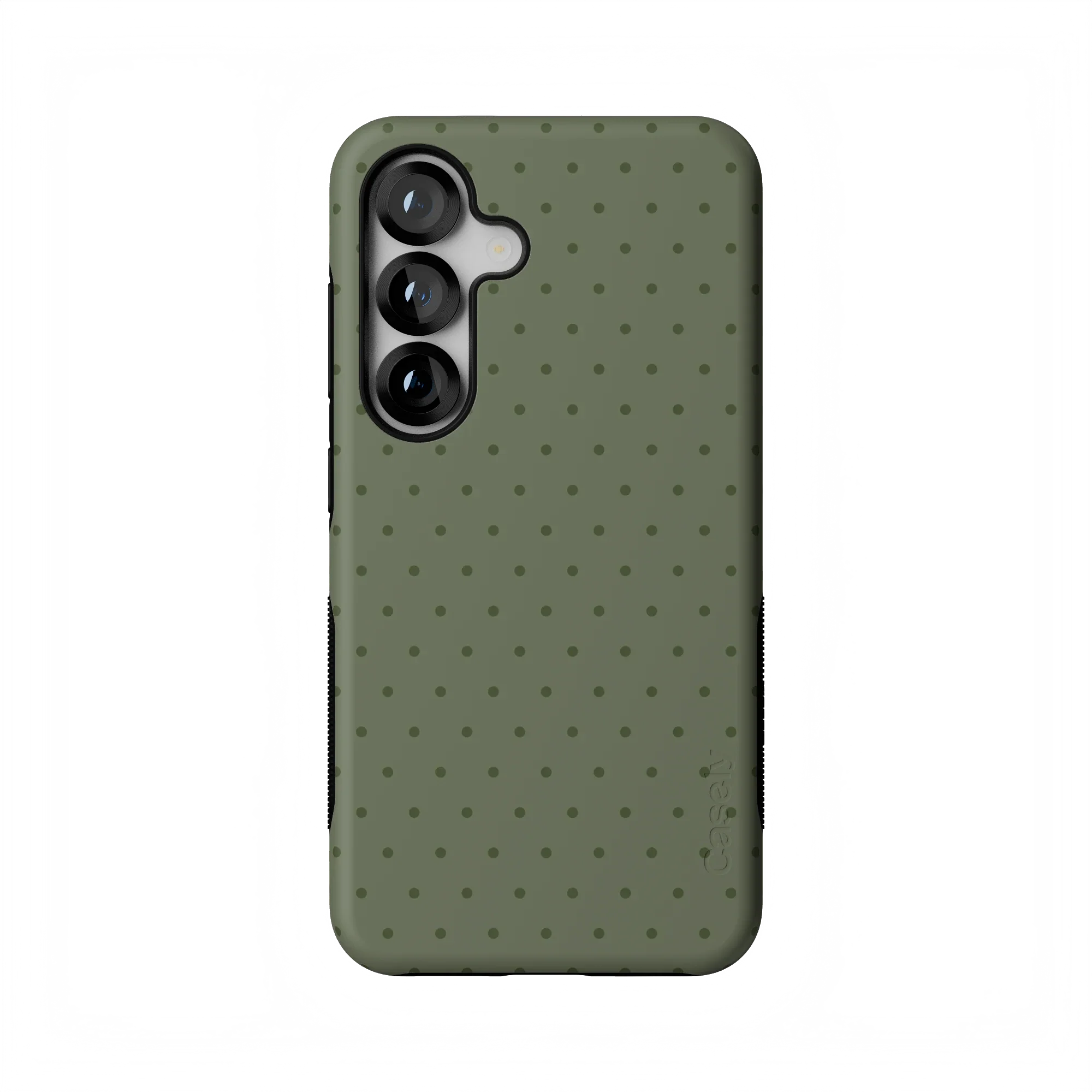 On the Dot | Olive Green Polka Dot Case