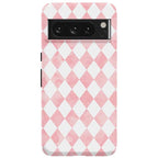 Queen of Diamonds | Pink Watercolor Case
