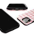 Queen of Diamonds | Pink Watercolor Case