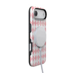 Queen of Diamonds | Pink Watercolor Case