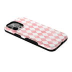 Queen of Diamonds | Pink Watercolor Case