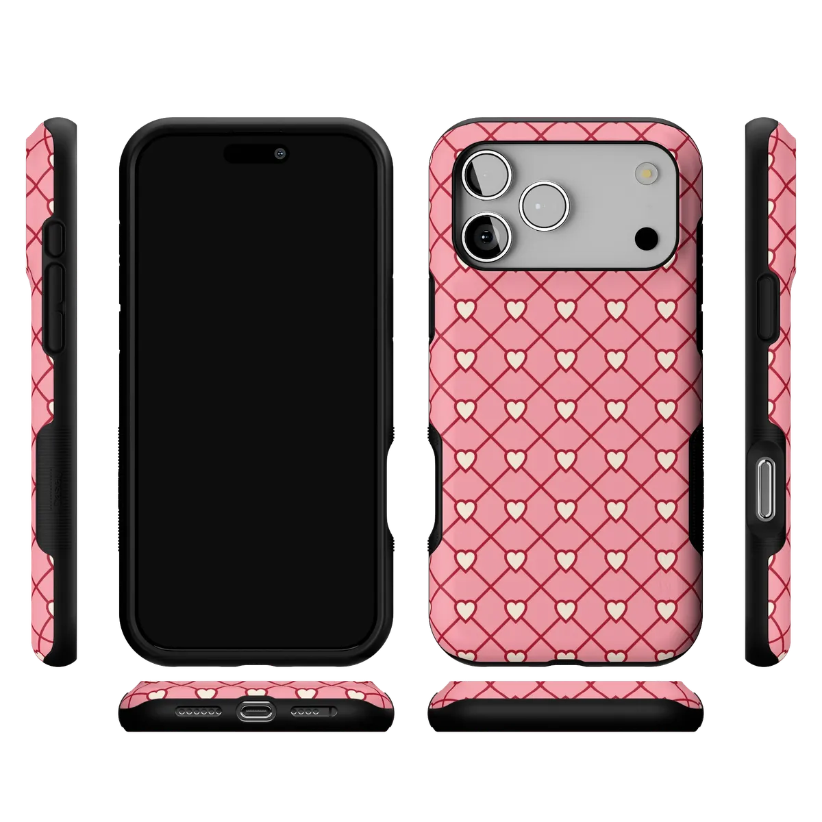 Love Locks | Pink Hearts Case