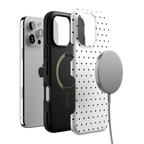 On the Dot | Black Polka Dot Case