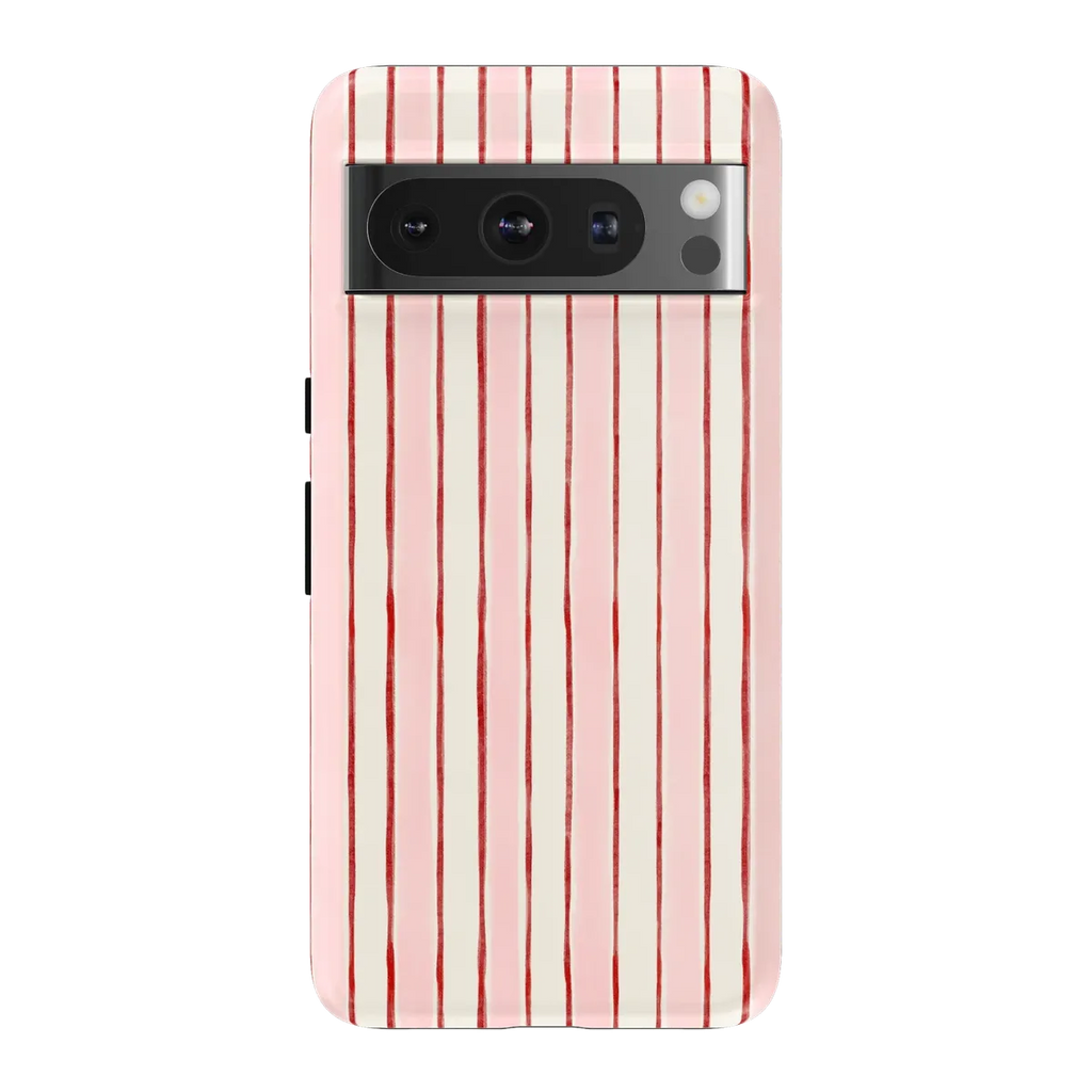 Pretty in Pastel | Blush Stripes Case