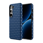 On the Dot | Navy Polka Dot Case