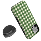 Checked Twice | Green Plaid Case