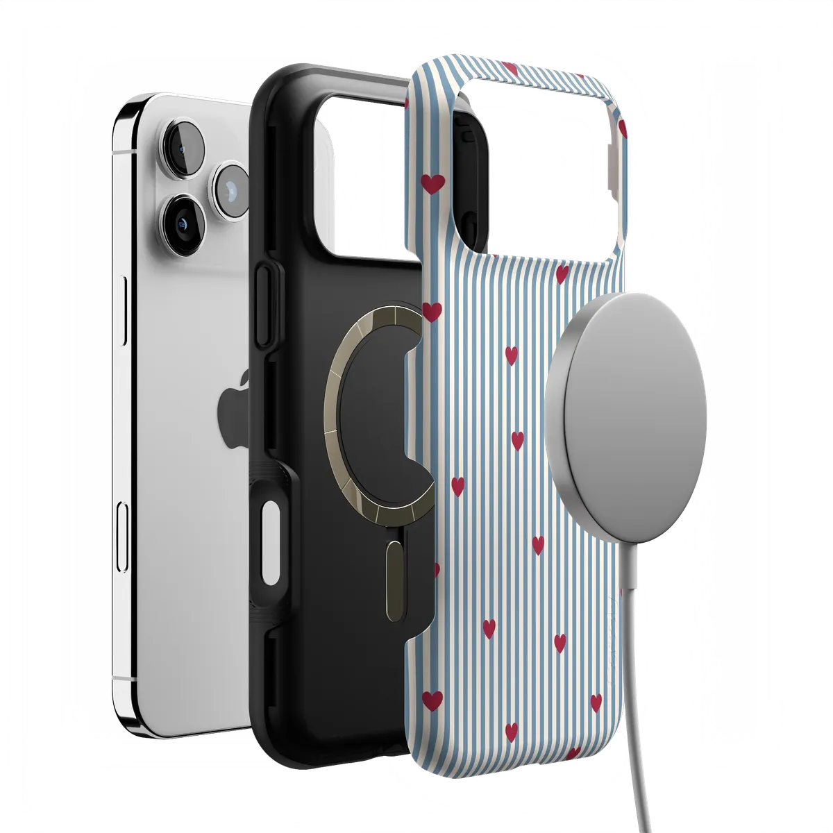 Love Lines | Blue Stripes Case