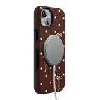 Teddy Bows | Brown Polka Dot Case