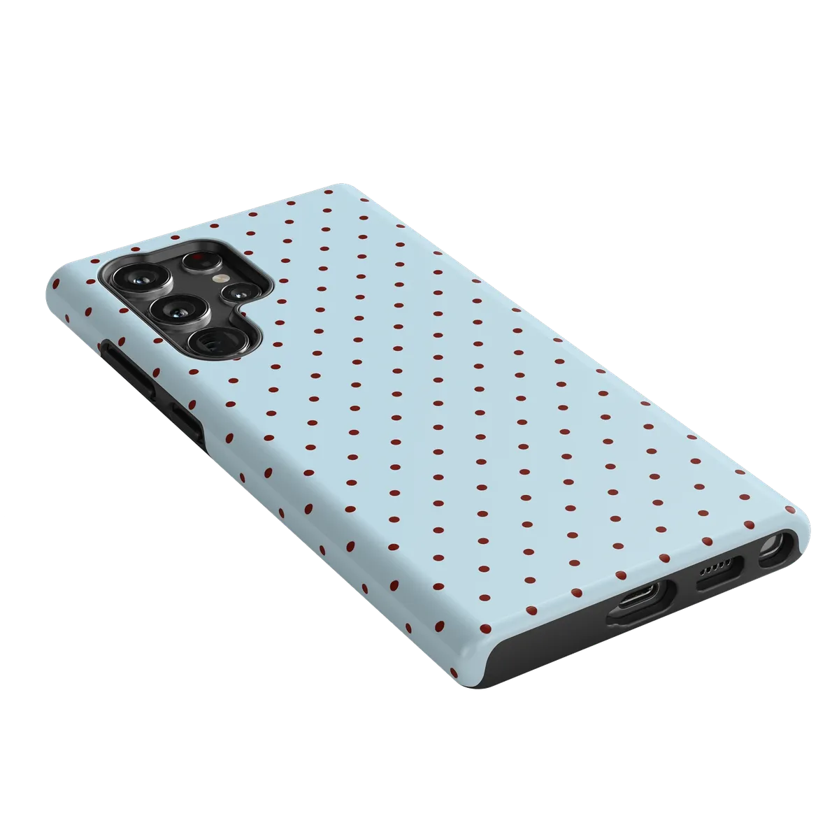 On the Dot | Blue Polka Dot Case