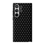 On the Dot | White Polka Dot Case