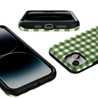 Checked Twice | Green Plaid Case