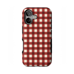 Checked Twice | Red Plaid Case