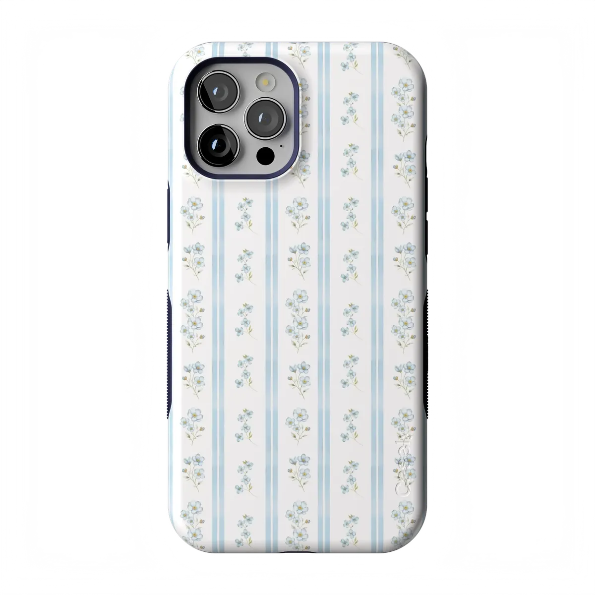 Cottage Stripe | Blue Floral Case