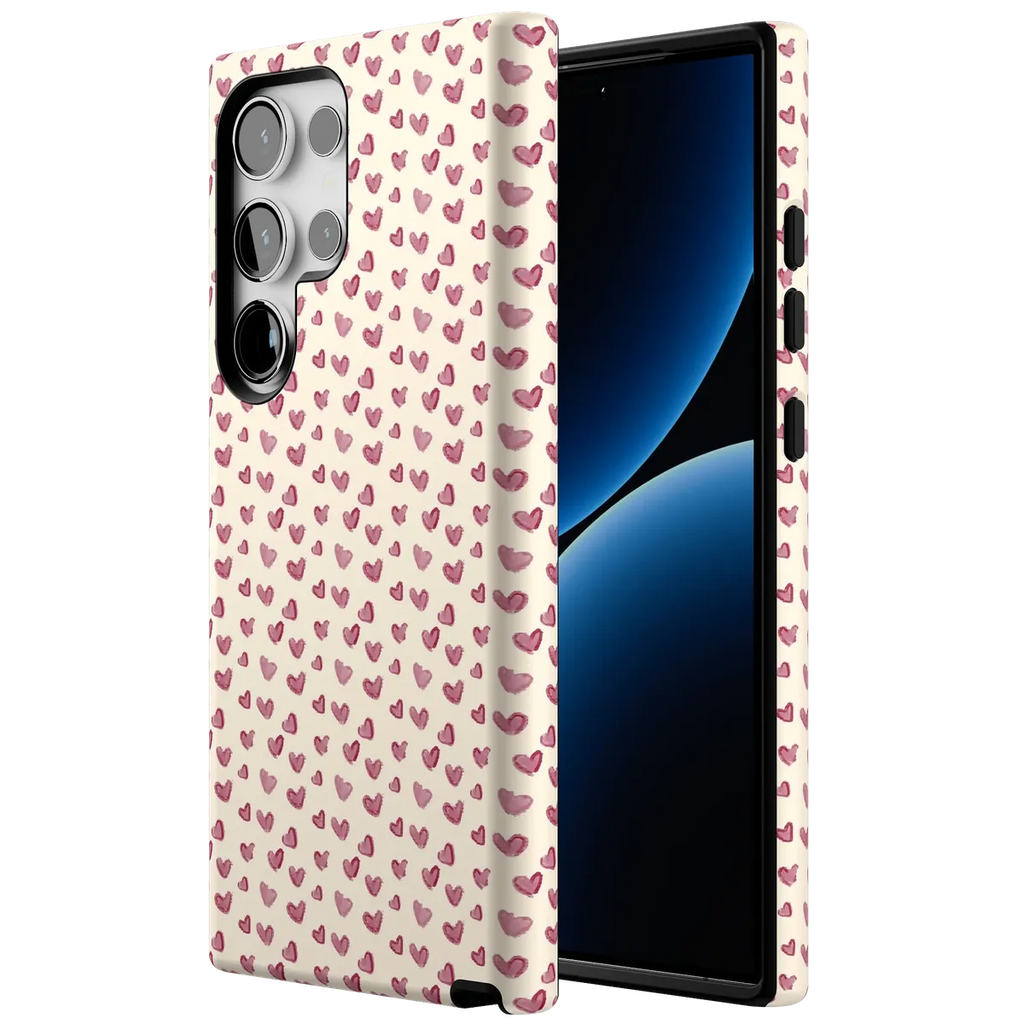 Lovebug | Mauve Hearts Case